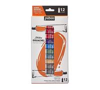 Pébéo Set de pintura gouache Studio Gouache para artistas y aficionados, 12 tubos de 12 ml