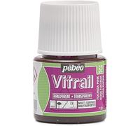 Pebeo VITRAIL - Pintura de 45 ml, rosa fucsia
