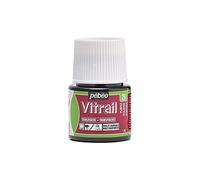 Pebeo Vitrail Vidriera (Cristal, Efecto Pintura para Telas claras (45 ml), púrpura, púrpura