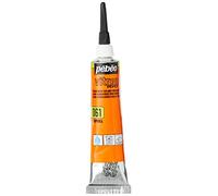 Pébéo - Vitrea 160 - Acuarela para Vidrio, Porcelana, Metal, Cerámica - Tubo 20 ml, Pimentón