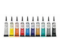PEBEO Vitrea 160-Glass Paint Outliner - Juego de 10 unidades, 20 ml, varios colores