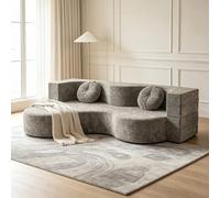 PEBFHSQW Sofá Cama Plegable, sofá Cama sin Hueso, sofá Cama comprimido, sofá de Esquina pequeño, sofá Modular sin Huesos, sofá Cama Convertible de Espuma de Alta Resistencia para Espacios pequeños