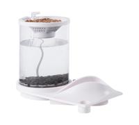 Pecera Betta de Escritorio,Tanque para Animales Acuáticos Ecosistema de | Pescado Acuapónico Hidropónico Ecosistema Decorativo Interior Hogar Apartamento Tienda De Pec