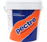 PECTRO Pintura Antihumedad - Previene la aparición de manchas - Pintura blanca interior exterior - Gran cubrición - Pintura plástica y lavable (14 L)