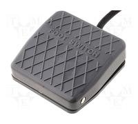 Pedal de pie conmutador metalico 10amp/250vac