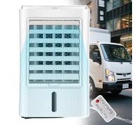 pedenencelia Aire Acondicionado 4 En 1 para Caravana/Enfriador De Aire Evaporativo Portátil para Coche con Control Remoto, Miniventilador para Caravana con 3 Velocidades,para Caravana Y Furgoneta 12v