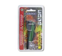 Pedernal albainox, tamaño de 10 cm, ideal para hacer fuego en condici
