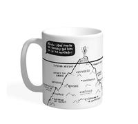 Pedrita parker - taza café para desayuno, de cerámica 330 ml ? taz