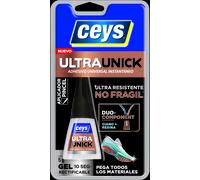 Pegamento adhesivo ceys ultraunick gel con pincel 5g