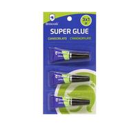 Pegamento BISMARK Super Glue 1 gr, Pack x3