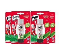 Pritt Pegamento en barra – Apto para niños, fuerte para manualidades, escuela y oficina – 4x43 g
