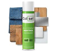 Pegamento en Spray Multiuso Extra Fuerte, Adhesivo para Tela de Techo de Coche Resistente a Bajas y Altas Temperaturas, Adecuado como Pegamento para Papel Pintado, Espuma, Goma, Madera y Plástico