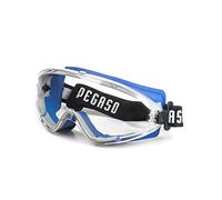 PEGASO 22 - Gafas proteccion gama ANTI-IMPACT modelo EOS Lente PC Incolora antivaho, azul y gris, l