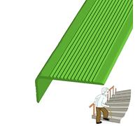 Pegatinas Antideslizantes para los Bordes de Las e Tiras De Borde Escalón, Escalera Goma(Green,95in/2.4m)