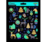 Pegatinas classy navidad elementos navideños varios