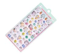 Pegatinas de animales de dibujos animados 3D - Paquete decorativo de pegatinas adhesivas, lindo juego de pegatinas de burbujas | Colorido juego de decoración de personajes de animales para scrapbook