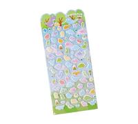 Pegatinas de espuma de dibujos animados para botella de agua, cuaderno, diario, planificador, álbum de recortes, funda para teléfono móvil, pegatinas motivadoras para niños, manualidades con animales