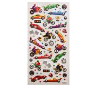 Pegatinas de espuma reutilizables - coches y motocicletas