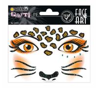 Pegatinas face art leopard herma 15303 4008705153034