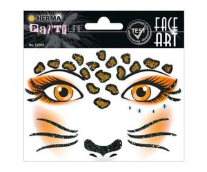 Pegatinas face art leopard herma 15303 4008705153034