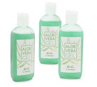 Pegatinas Gel de Aloe Vera 4x6,7 cm | Blíster de 6 Unidades | Decoración DIY Profesional para Envases Hecho a Mano | Resistente al Agua y Variedad de Superficies