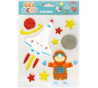 Pegatinas gel deco astronauta 2