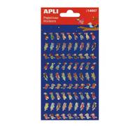 Pegatinas loros apli