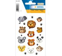 Pegatinas magic animal faces transpuffy