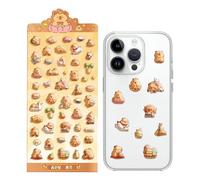 Pegatinas para niños - Pegatinas de espuma de animales de dibujos animados, recompensa, decoración para cuadernos, diario, escuela, , niñas, Navidad, Halloween, móvil portátil
