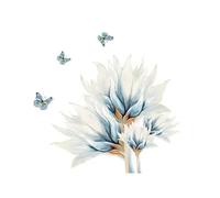 Pegatinas Pared Decorativas Flowers Wall Sticker Home Decoration Living Room Bedroom Decor Wallpaper Removable Stickers(Color 05)
