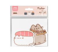 Pegatinas pusheen sushi impermeables - 2 stickers vinilo: decoración