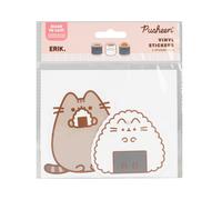 Pegatinas pusheen sushi impermeables - 2 stickers vinilo: decoración