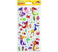 Pegatinas tweeny foamy decor sirenas