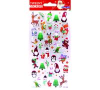 Pegatinas tweeny foamy navidad gnomos y animales