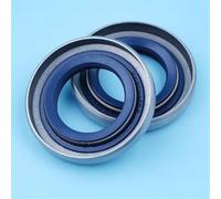 PEGGYLIN Juego de 2 sellos de aceite for cigüeñal de cigüeñal compatibles con Husqvarna 51, 55, 254, 257, 262, 357 y 359. Compatible con JONSERED 2041, 2045, 2050, 2159, GR 41, EPA.