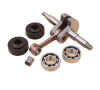 PEGGYLIN Juego de sellos de aceite for cojinete de cigüeñal y cigüeñal for HUSQVARNA 340, 345 y 350. Compatible con JONSERED 2141, 2145, 2150, CS2141, CS2145 y CS2150. Piezas de motosierra.