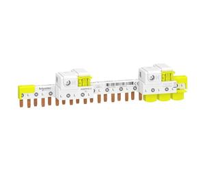 peine idt40 - 1p+n - 12 módulos - con conector - schneider electric a9xpp612