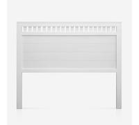 PEJECAR Cabecero Bora para Cama de 90 Fabricado en Madera Maciza de Pino insigni Acabado Blanco Satinado