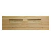 PEJECAR Cabecero de Madera Dinamarca, Barnizado Natural, para Pared. Cabecero para Camas de 135 | Cabeceros Madera Pino | Dormitorio Matrimonio | Cabezal Cama (Tabla, para Cama de 135 (145 x 44))