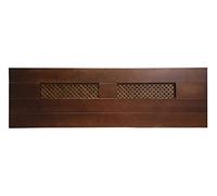 PEJECAR Cabecero de Madera Noruega, Color Nogal, para Pared. Cabecero para Camas de 90 | Cabeceros Madera Pino | Dormitorio Matrimonio | Cabezal Cama (Celosia, para Cama de 90 (100 x 44))