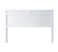 PEJECAR cabecero Siena Fabricado en Madera Maciza de Pino insigni Acabado en Blanco (para Cama de 180 (190 x 120 cm), Doble Tabla)