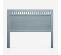 PEJECAR Muebles Cabecero de Madera Bora, Acabado en Azul Acero, para Pared. para Camas de 150 | Cabezal Madera Pino | Dormitorio Matrimonio (Cama 150 (160 cm))