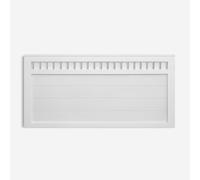 PEJECAR Muebles Cabecero de Madera Bora (Flotante), para Pared. para Camas de 180 | Cabezal Madera Pino | Dormitorio Matrimonio (Blanco, Cama 180 (190 cm))