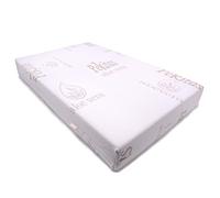 PEKITAS Colchón Minicuna 50 x 80 cm, Grosor 10 cm, Funda Tejido AloeVera Ergonómico Transpirable Antiahogo con Cremallera Lavable, Interior Espuma, Fabricado en España