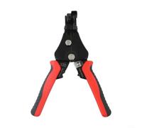 Pelacables automáticos, herramienta de crimpado de corte 3 en 1 para cables de 1/1.6/2/2.6/3.2 mm rojo y negro mango paquete de tarjeta de papel