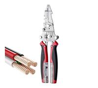Pelacables de corte de cable antideslizante con función de medición | Herramienta De Crimpado De Alambres Para Electricistas, Mantenimiento, Entusiastas De Bricolaje, Para Conexión