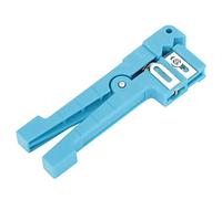 Pelacables de Fibra óptica, Cortador de Cables, Crimpadora 45-163 45-162 para Tubos Amortiguadores de Fibra óptica, Herramienta de Pelado de Cables Coaxiales(45-163)