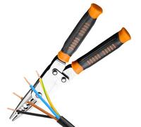Pelacables Eléctricos - Herramienta Pelacables 2 en 1 | Tijeras de corte multifuncionales - para trabajos eléctricos engarzado pelado y corte de cables y cables