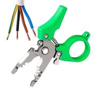 Pelacables eléctricos pelar cable corte prensado dividir corte | Multifunción Mini pelacables Alicates para el hogar Cable eléctrico Desmantelar, Recortar, Dividir, Cortar Y Abrazar A