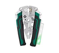 Pelacables - Pelacables de 8 pulgadas con probador de voltaje CA CC | Herramienta multifunción de acero 8 en 1 - Herramienta de electricista para cortar cables, pelar coches, bricolaje